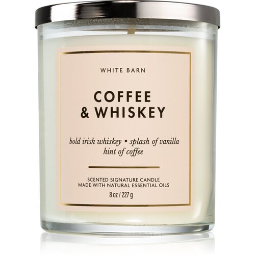 Bath &amp;amp; Body Works Coffee &amp;amp; Whiskey di&amp;scaron;eča sveča 227 g Slike