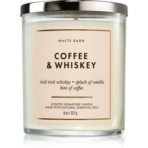 Bath & Body Works Coffee & Whiskey dišeča sveča 227 g