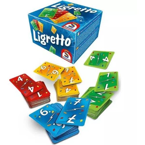  Ligretto igra s kartami z navodili v madžarščini - modri paket Cene