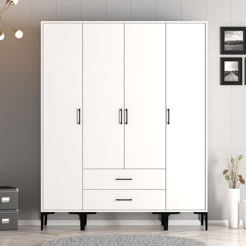 Hanah home Ormar Kumsal STS 160x47,5x201cm Bijeli Cijene
