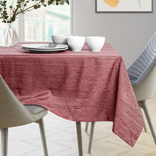 AmeliaHome Ovalni stolnjak Vesta 120x220 cm, roza Slike