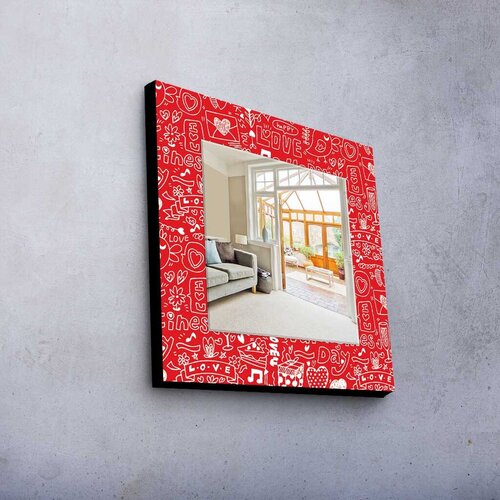 Wallity Zidno ogledalo MA-009, 50x50cm Cene