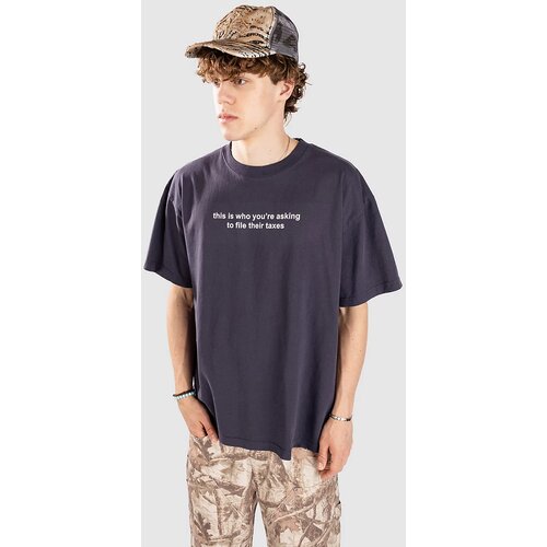 A-Lab Taxes Boxy T-shirt navy Slike