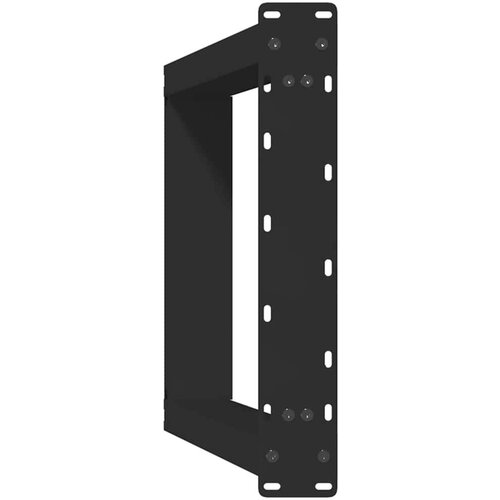 VidaXL Noge blagovaonski stol U-oblika 2 kom crne 60x(72-73) cm čelik Slike