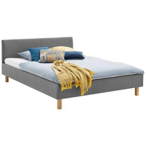 Livetastic OBLAZINJENA POSTELJA 120 cm x 200 cm , tekstil svetlo siva Cene