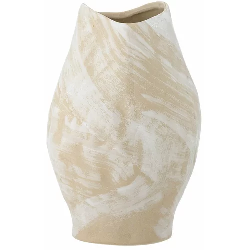 Bloomingville Bež vaza od kamenine (visina 31 cm) Obsa –