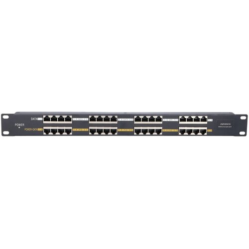 Extralink PoE Injector 16 Port 16x 100Mb /s RJ45, Rackmount Slike