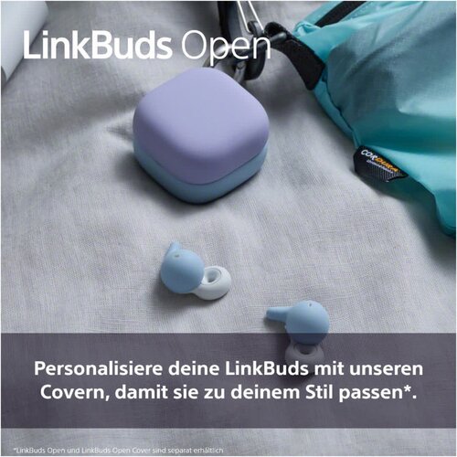 Sony ovitek za linkbuds open crne barve Slike