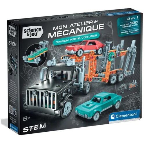 Clementoni Science &amp;amp;amp, Play: Mehanička radionica - Set za sastavljanje teretnog kamiona - Slike