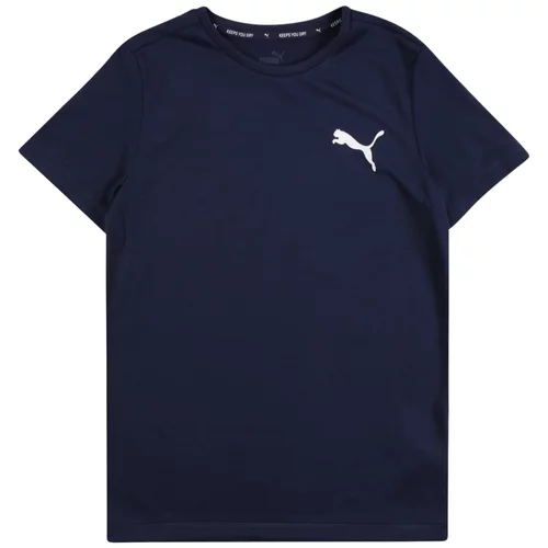 Puma Tehnička sportska majica 'Active' mornarsko plava / bijela