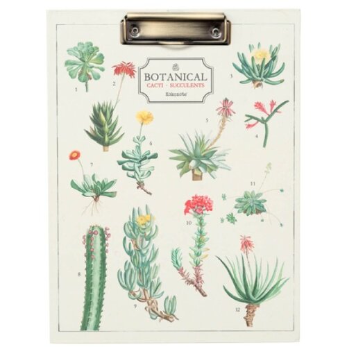 Grupo Erik Editores S. L. Botanical - Notes A4 - Botanical, With Clip Cene