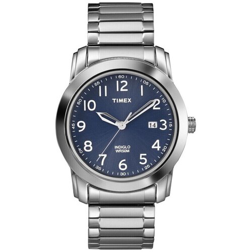 Timex Analogne ure ty575970 Modra Slike