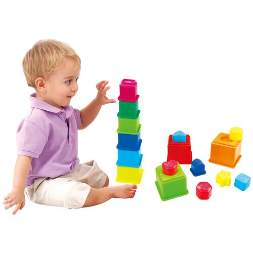 Play Go Razvrščevalec oblik in zlaganje kock Cene