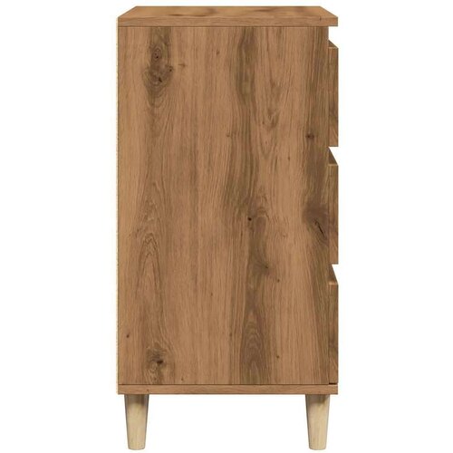 VidaXL Komoda Artisan hrast 60x35x70 cm izrađeno drvo Slike