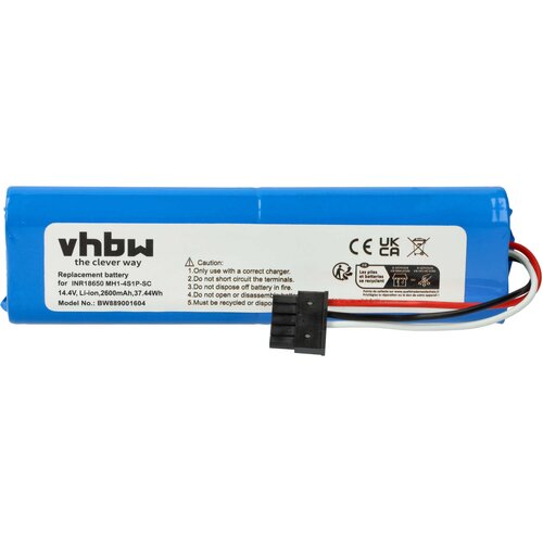 VHBW Baterija za Xiaomi Mi Robot Vacuum Mop Pro / Proscenic M6 Pro, 2600 mAh Cijene
