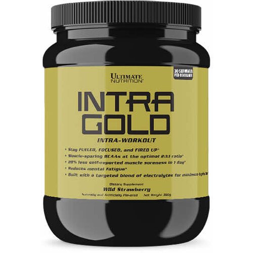 Ultimate Nutrition intra gold, 360g jagoda Slike