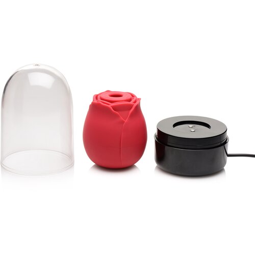 Bloomgasm Enchanted Rose 10X Clit Stimulator Red Cene