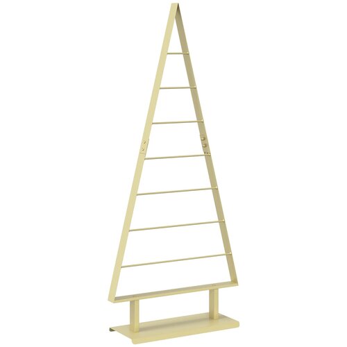  Metalna božićna jelka KUOPIO 125 cm Čelik Zlatno Slike