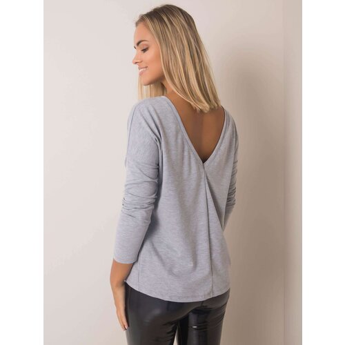 BASIC Feel Good Blouse-RV-BZ-5890.10-grey Cene