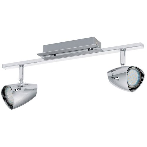 Eglo corbera reflektor/2, led, gu10, 2x3w, 2x240lm, krom Slike