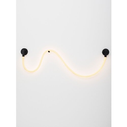 Nova Luce Bijela/mat crna željezna LED zidna lampa Ilane &amp;ndash; Slike