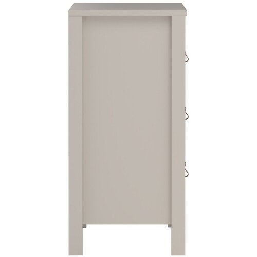Tvilum Sivo-bež komoda 82x80x38 cm Madrid &amp;ndash; Slike