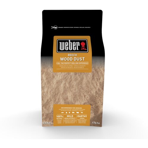 Weber Räuchermehl Buche für Kalträuchereinheit 500g Cene