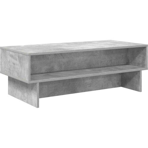  Stolić za kavu Betonski sivi 100 x 46 x 35 cm Konstruirano drvo Slike
