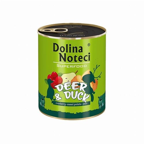 DOLINA noteci superfood dog adult srnetina i pačetina 800g Cene