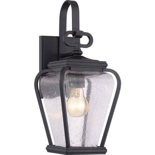 Elstead Lighting Elstead Province 1 majhna stenska svetilka - mistično črna barva, E27, (22099878) Cene