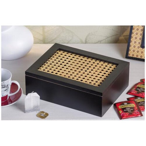  KUTIJA ZA ČAJ NOIR 24*18*8CM 66490 Cene