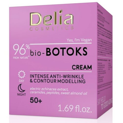 Delia krema za lice protiv bora 50+ bio-botox 50ml Slike