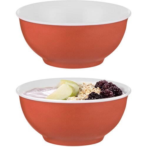 Madame coco Set činija, 2 kom, 14cm, Narandžaste Cene