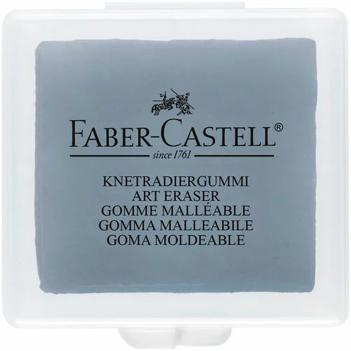 Faber-castell Radirka Faber-Castell, gnetilna, siva, 1 kos