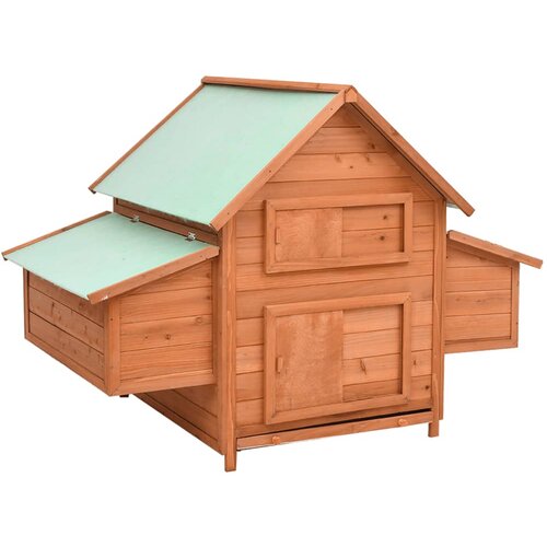 VidaXL Koko&amp;scaron;njak 152x96x110 cm trden les jelke Slike