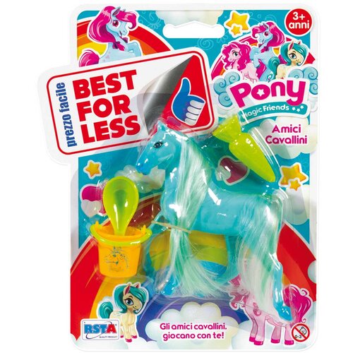  Konj Pony Magic Friend - Plava Slike