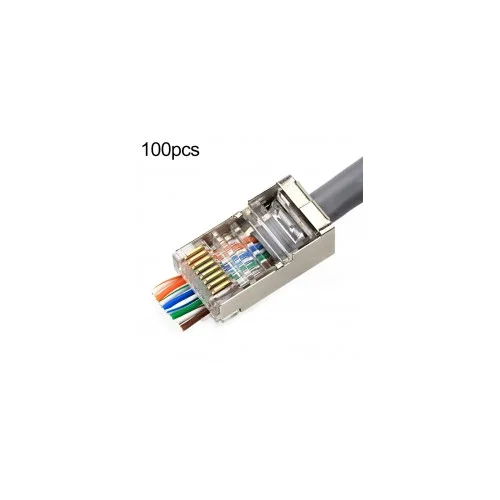 UTP KONEKTOR RJ45 CAT5e sa metalnom zaštitom