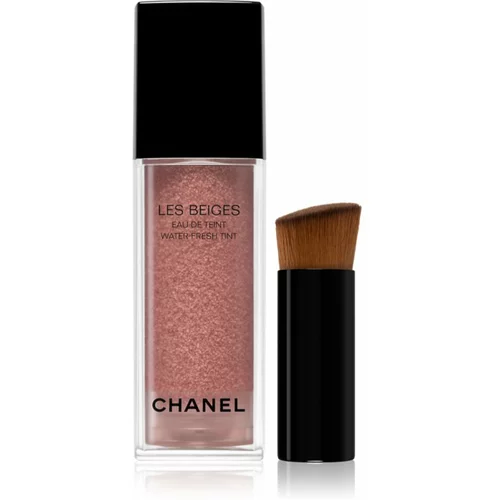 Chanel Les Beiges Water-Fresh Blush tekoče rdečilo odtenek Intense Coral 15 ml