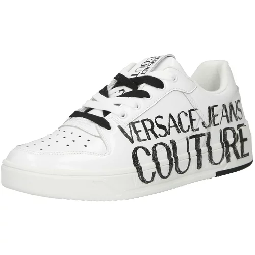 Versace Jeans Couture Nizke superge 'STARLIGHT' črna / bela