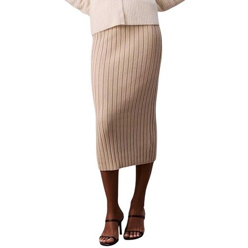 Calvin Klein rebrasta midi suknja Cene