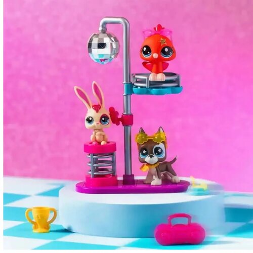Flair Toys Littlest Pet Shop: Disco set od 3 figure Slike