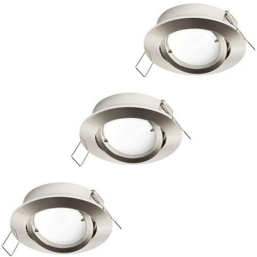 Eglo 31692 - KOMPLET 3x LED ugradno svetlo TEDO 1xGU10/5W/230V Slike