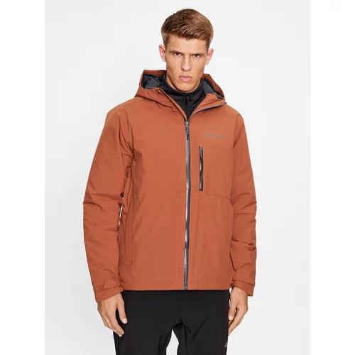 Columbia Pohodna jakna Explorer's Edge™ Insulated Jacket Oranžna Regular Fit