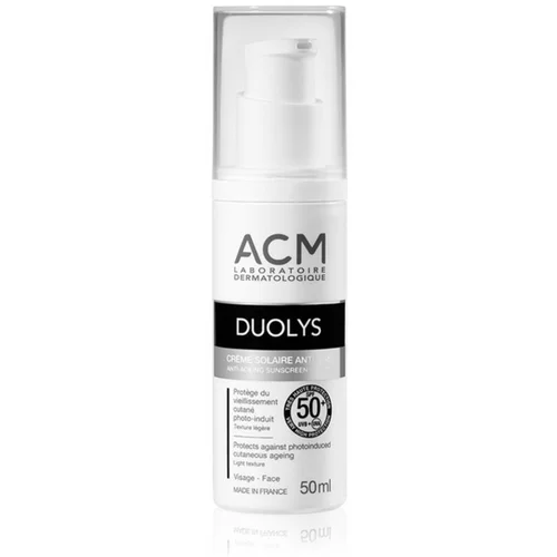 Acm Duolys dnevna zaščitna krema proti staranju kože SPF 50+ 50 ml