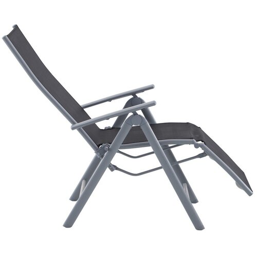 Garden Pleasure Crna metalna vrtna stolica Ariola &amp;ndash; Slike