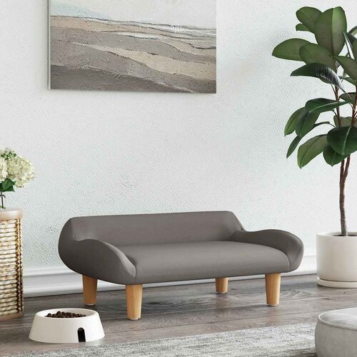  Krevet za pse smeđesivi 70x40x24 cm od tkanine Cene