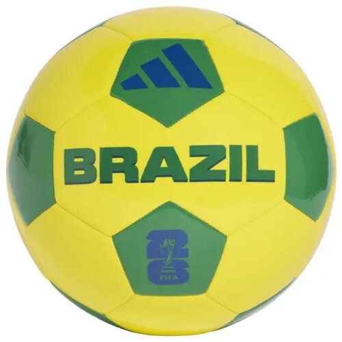 Adidas Fudbalska lopta Brasil Clb, Žuta Slike