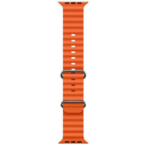 Hoco . silikonski remen za iWatch, 42/44/45/49mm, orange, iWatch WA12 Orange Slike