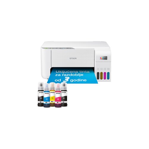 Printer EcoTank L3276 MFP Color A4 pisač, 5760x1440 dpi,10 str/min, USB, Wi-Fi (C11CJ67436) Slike