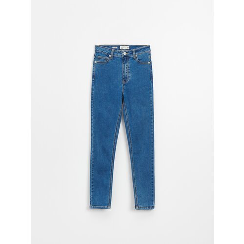 House - Skinny traperice visoka struka - Plava Cijene